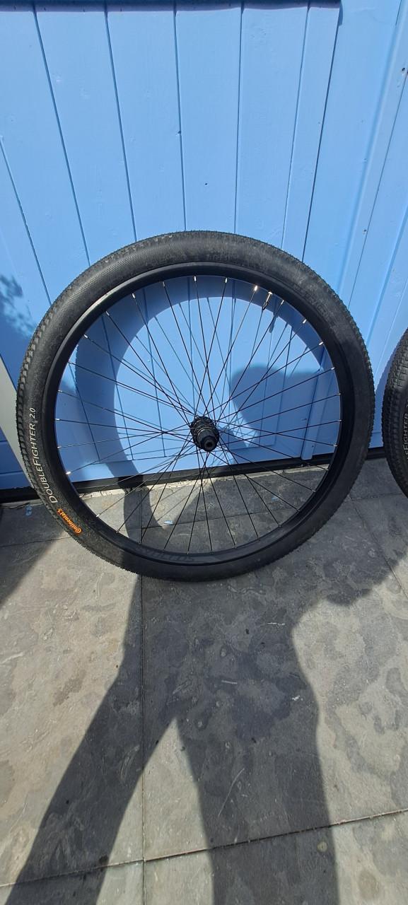 Wielset MTB met gravelbanden