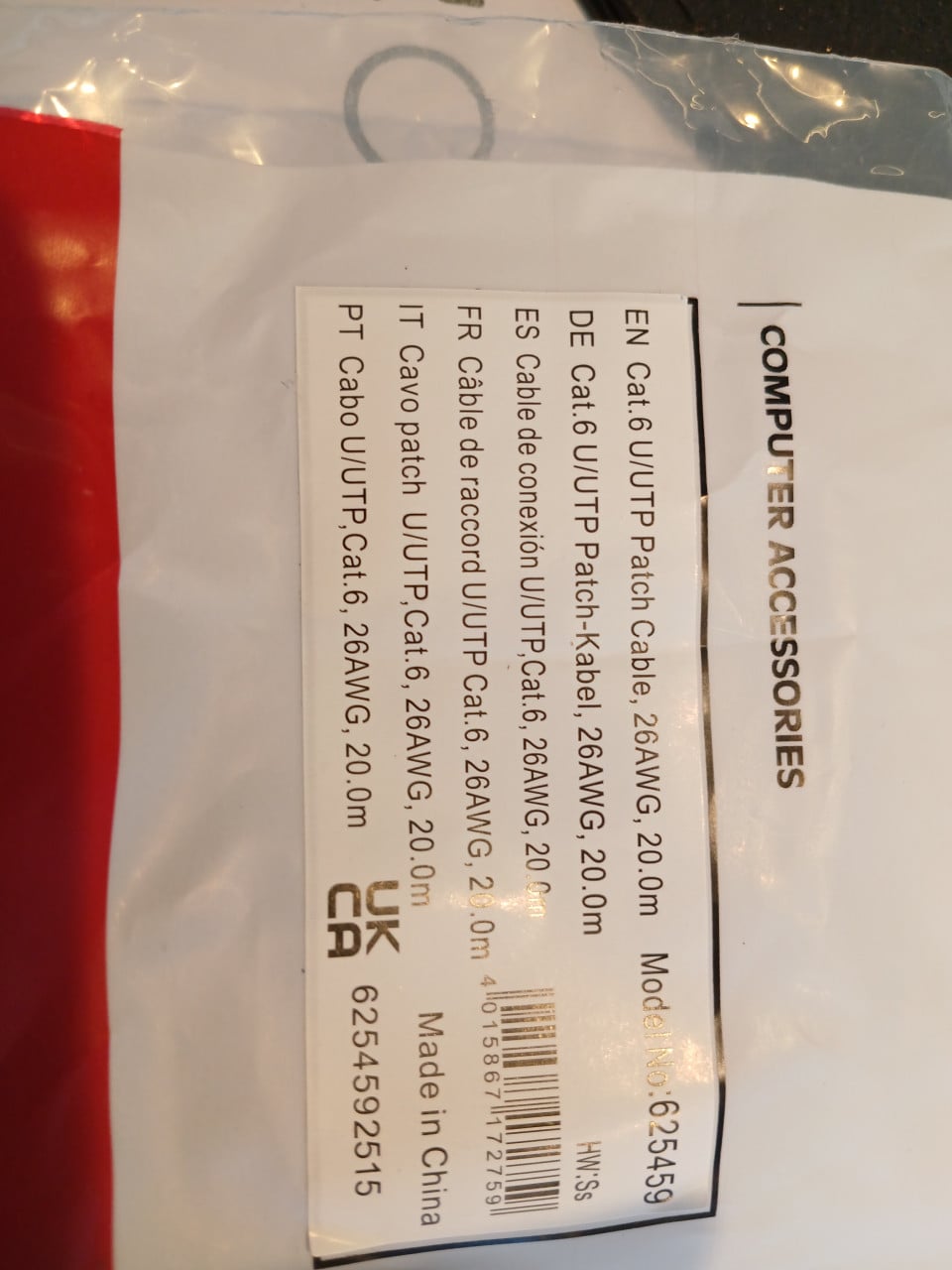 Cat6 kabel