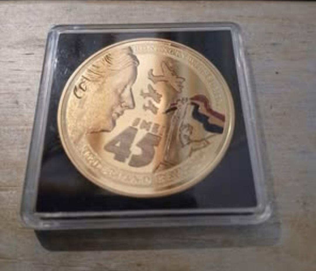 Herdenkingsmunt 80 jaar vrijheid