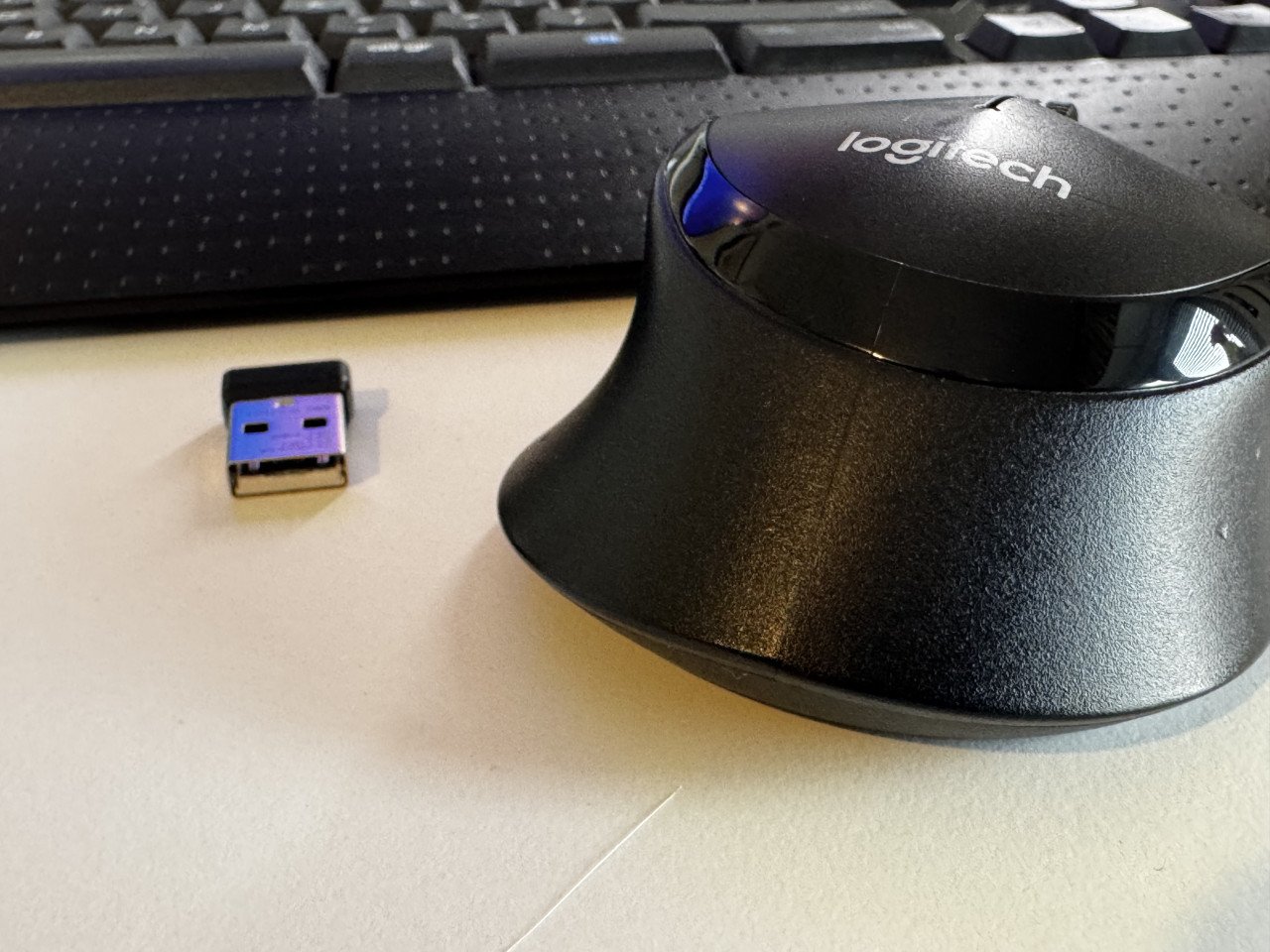 Logitech Keyboard en muis