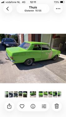 Opel kadett b 1200   1968