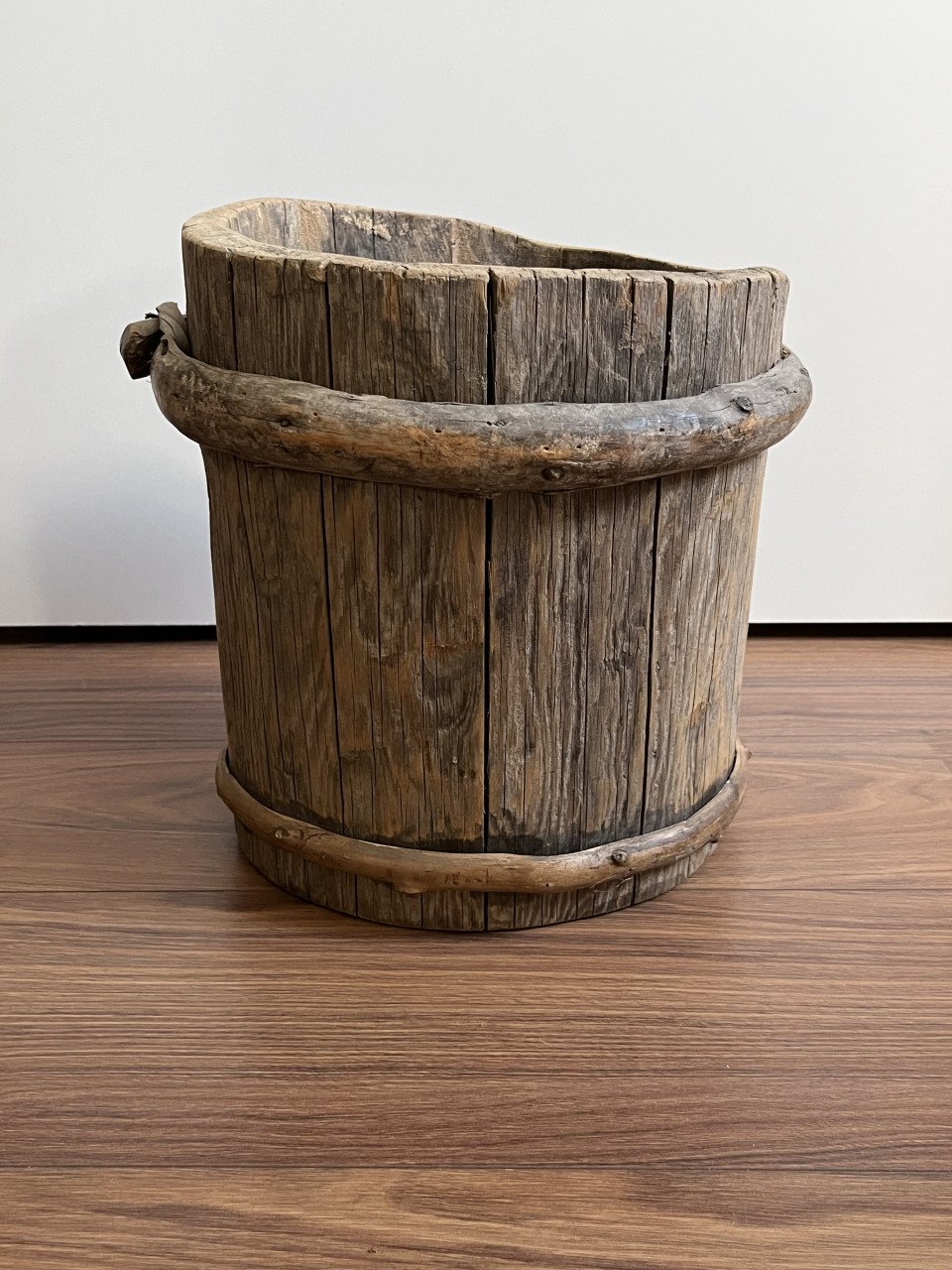 Houten emmer