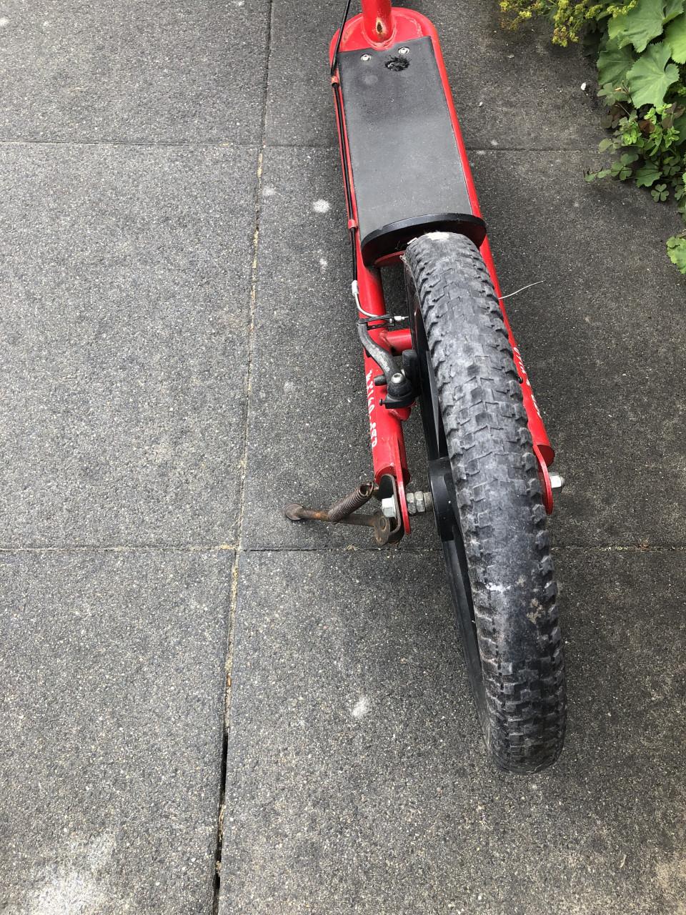 BMX Roller Step op luchtbanden