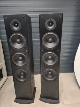 Polk Audio T50 Vloerstaande Luidsprekers - Zwart.