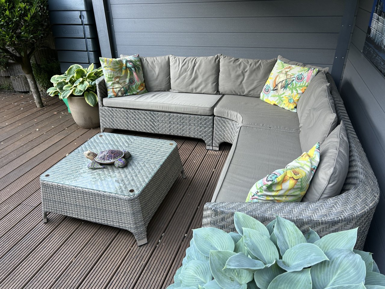 Prachtige Loungeset 240 x 240 cm