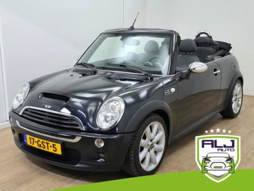 Mini Cooper S Cabrio mini occasion 1.6 170pk cabriolet met elek dak | tweed