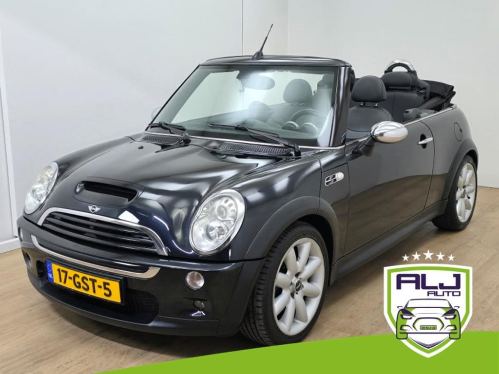 Mini Cooper S Cabrio mini occasion 1.6 170pk cabriolet met elek dak | tweed