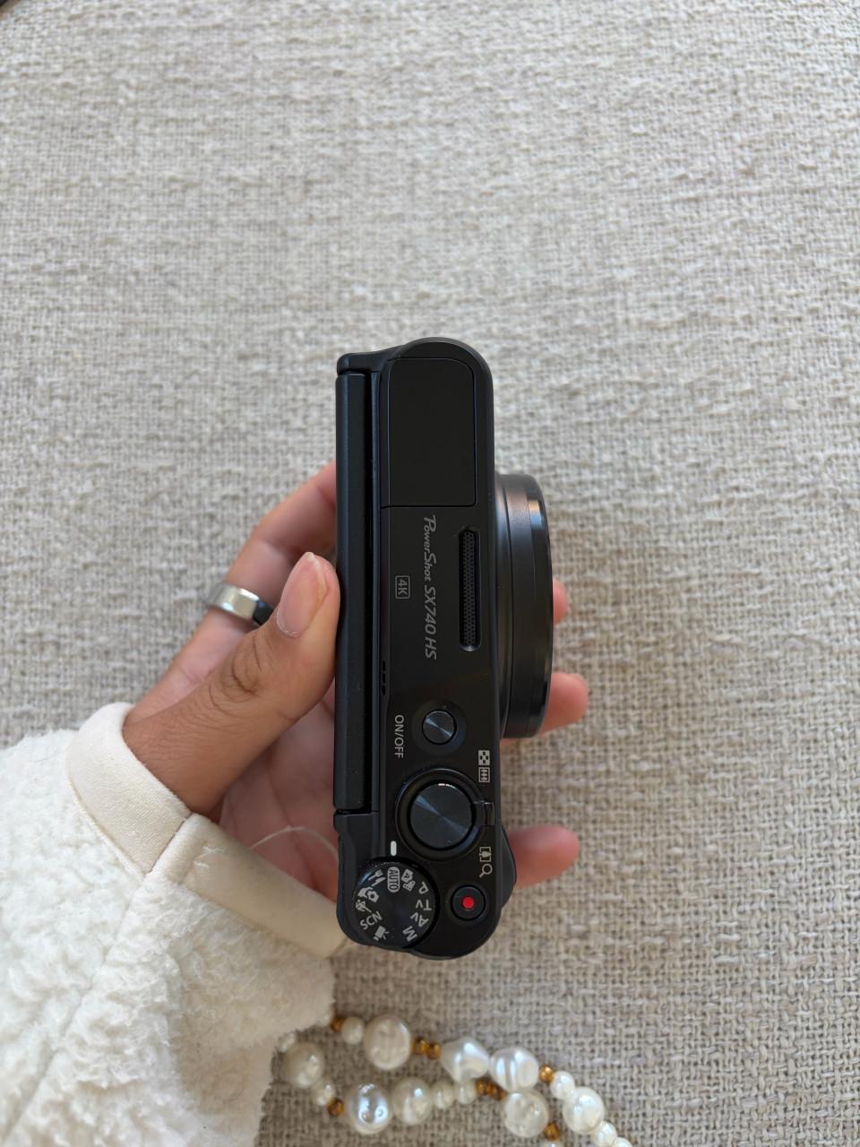 Canon sx740hs camera zwart
