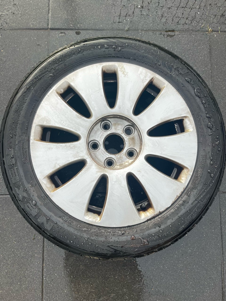 Orginele Audi velgen/banden
