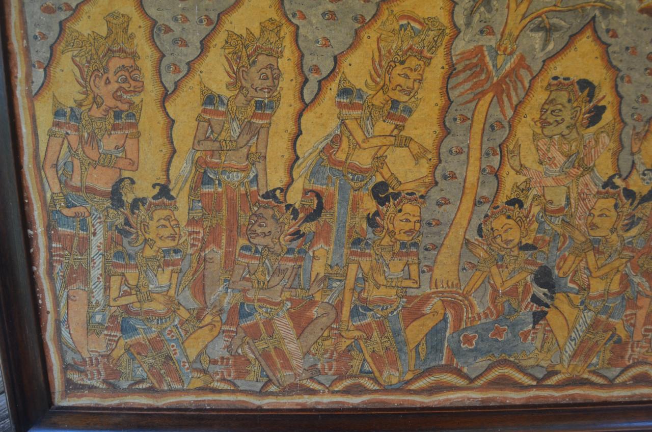 Balinees Kamasan schilderij Ramayana epos