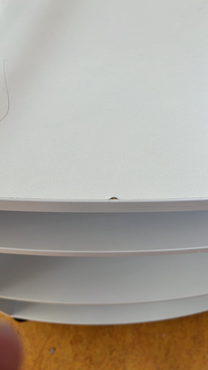 Boekenkasten wit op wielen