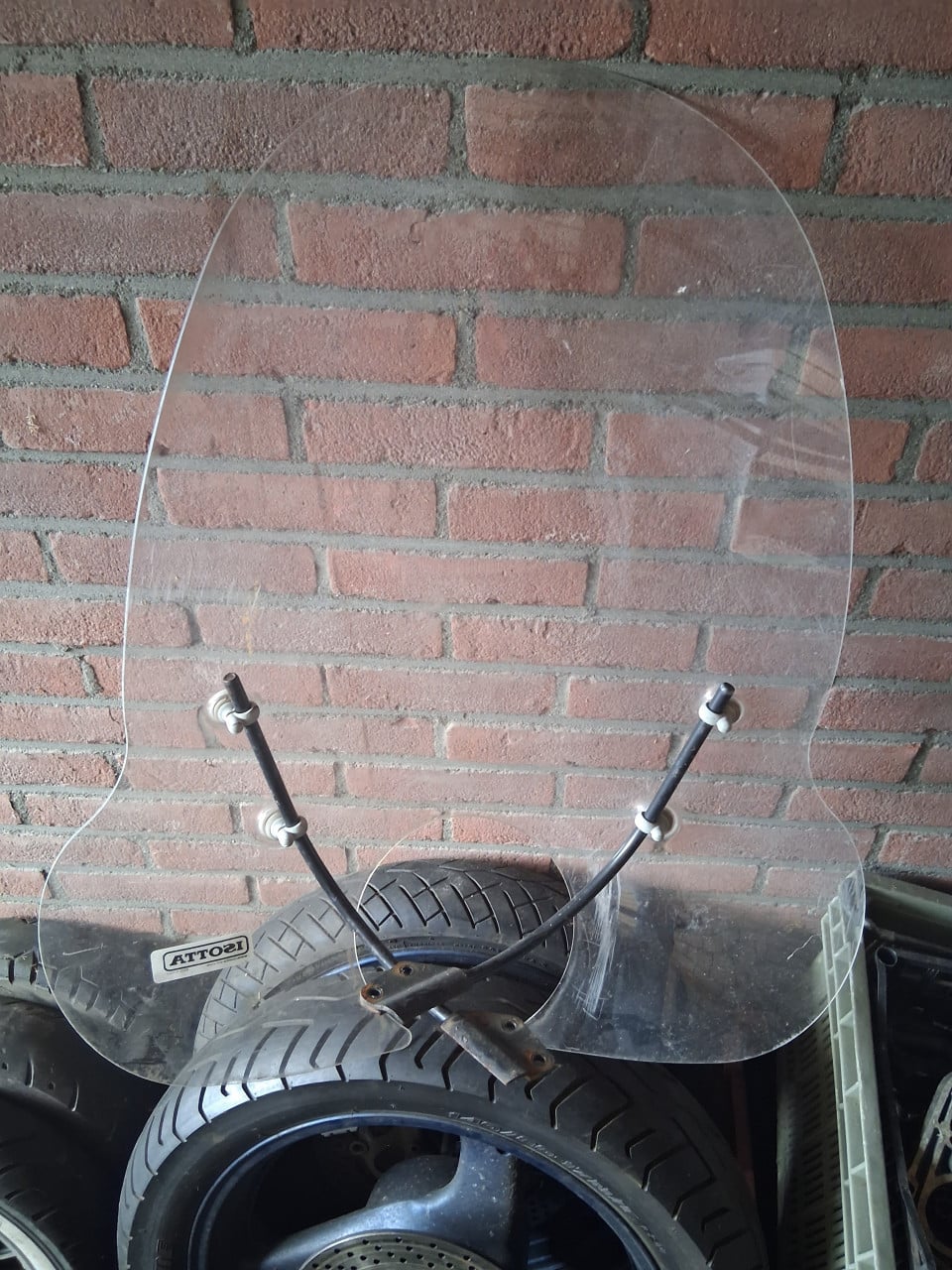 Scooter windscherm