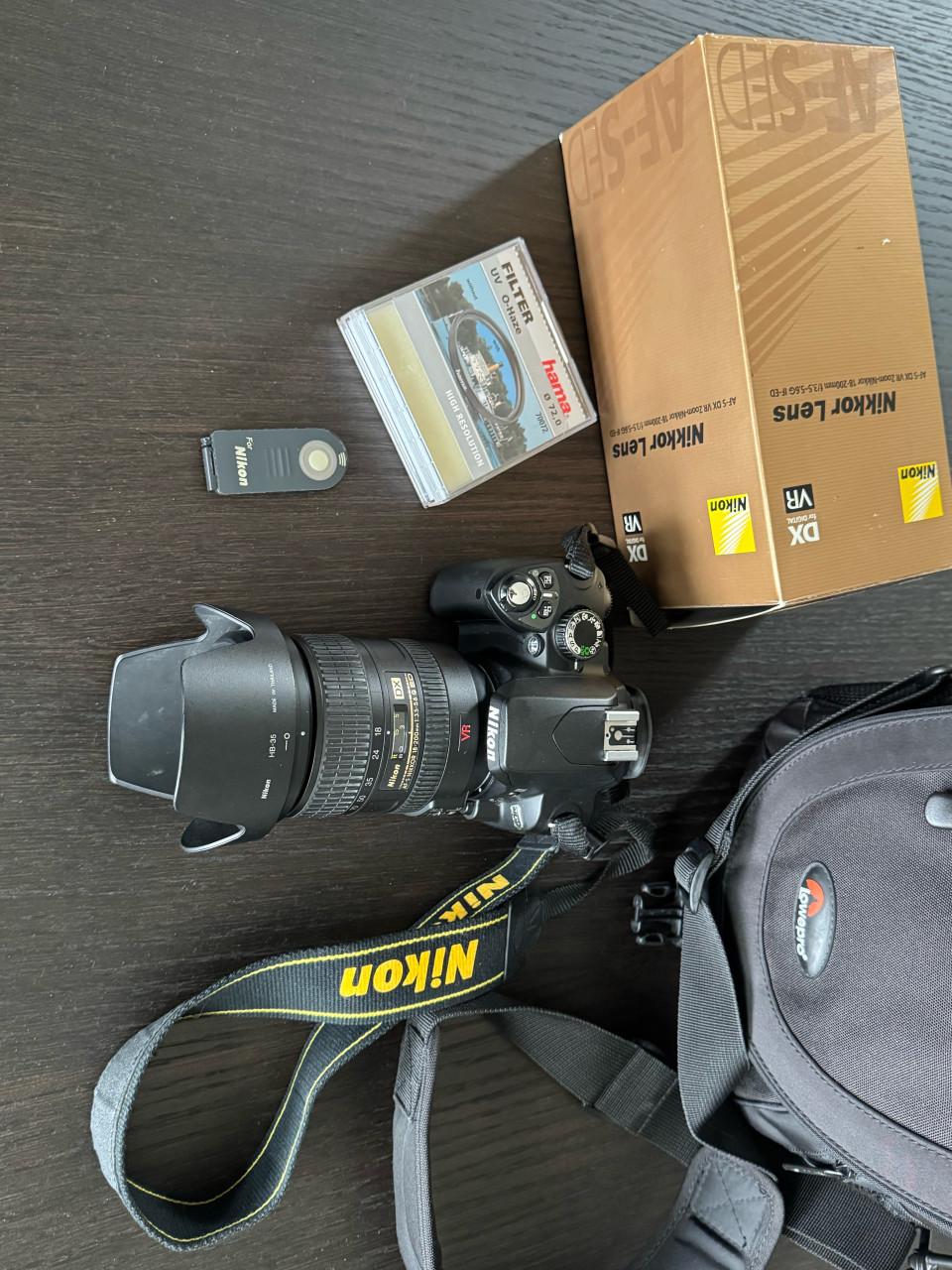 Nikon D60 spiegelreflexcamera