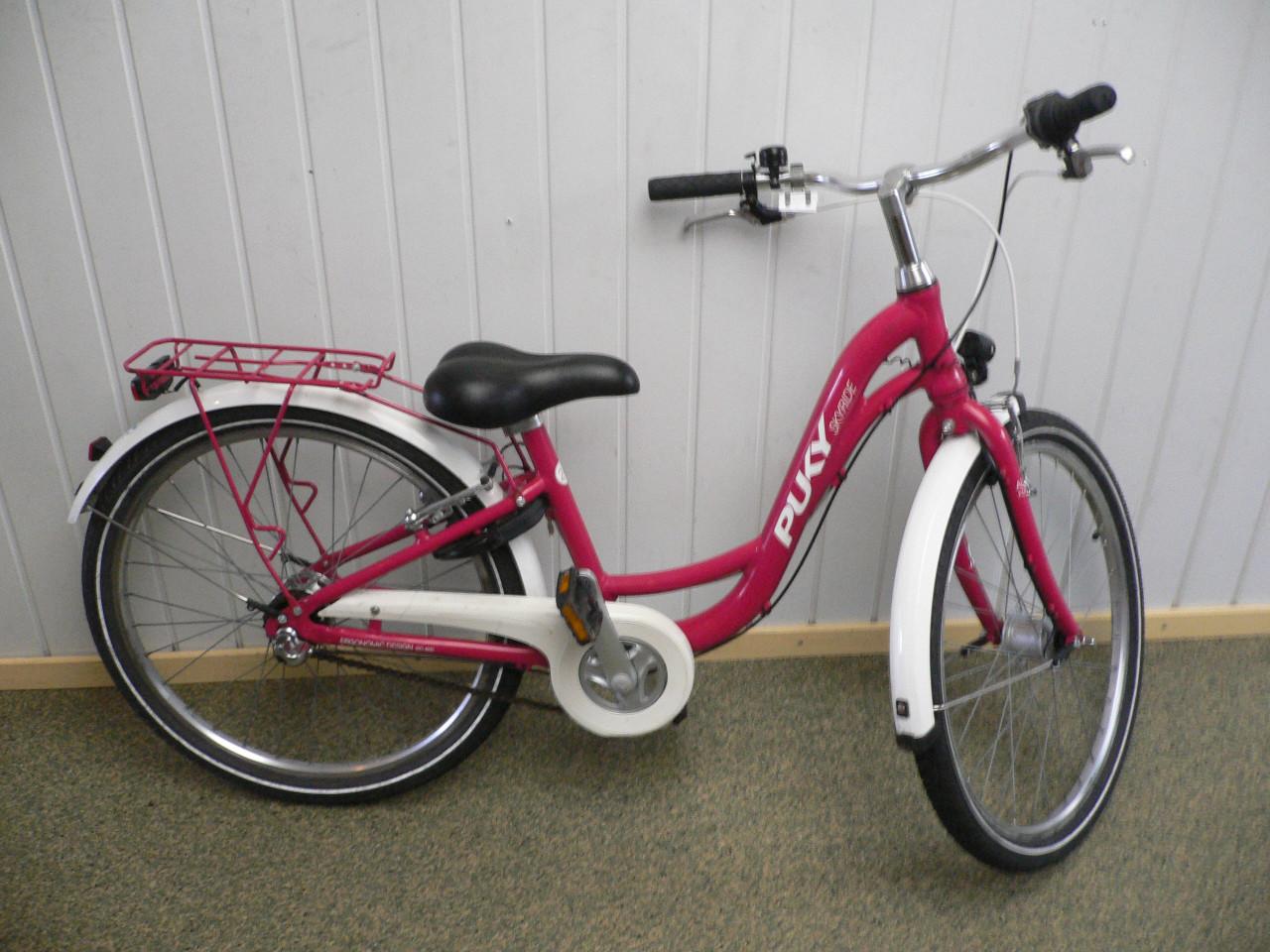 Gebruikte Puky Skyride meisjesfiets 24" 3 versnelling V-Brakes achter+voor