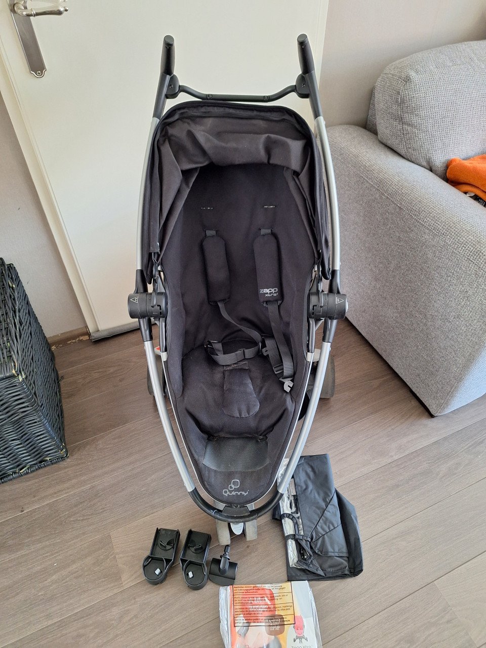 Quinny zapp extra 2.0 zwart