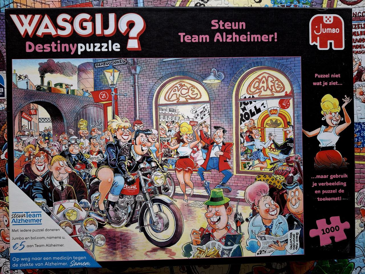 Wasgij 🧩: Steun team Alzheimer