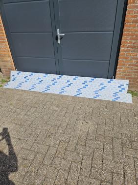 Boeiboord / boeidelen kleur RAL9016.