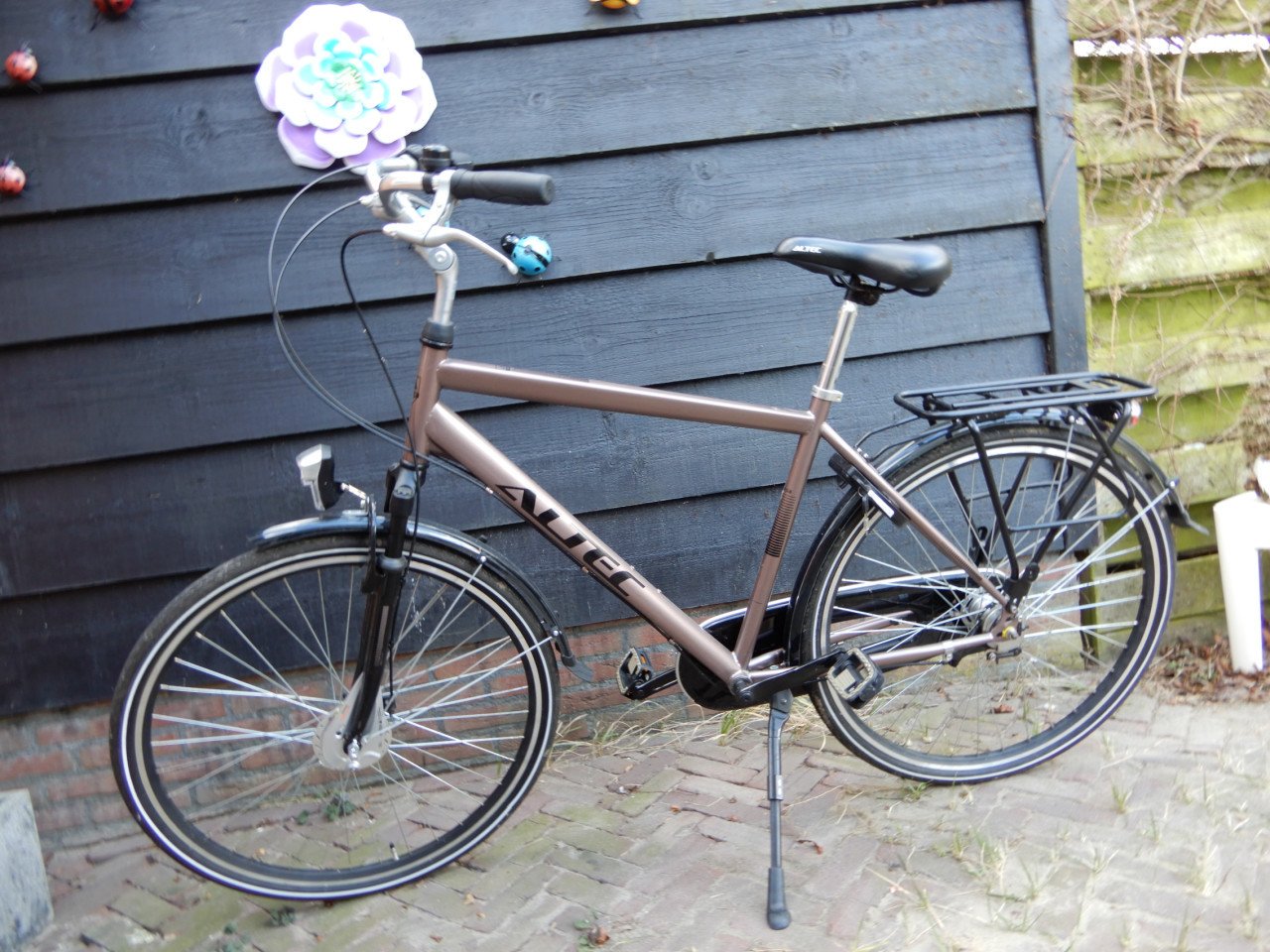 Altec Walesa 28 inch, 52 cm herenfiets / fiets 3 vers. bruin