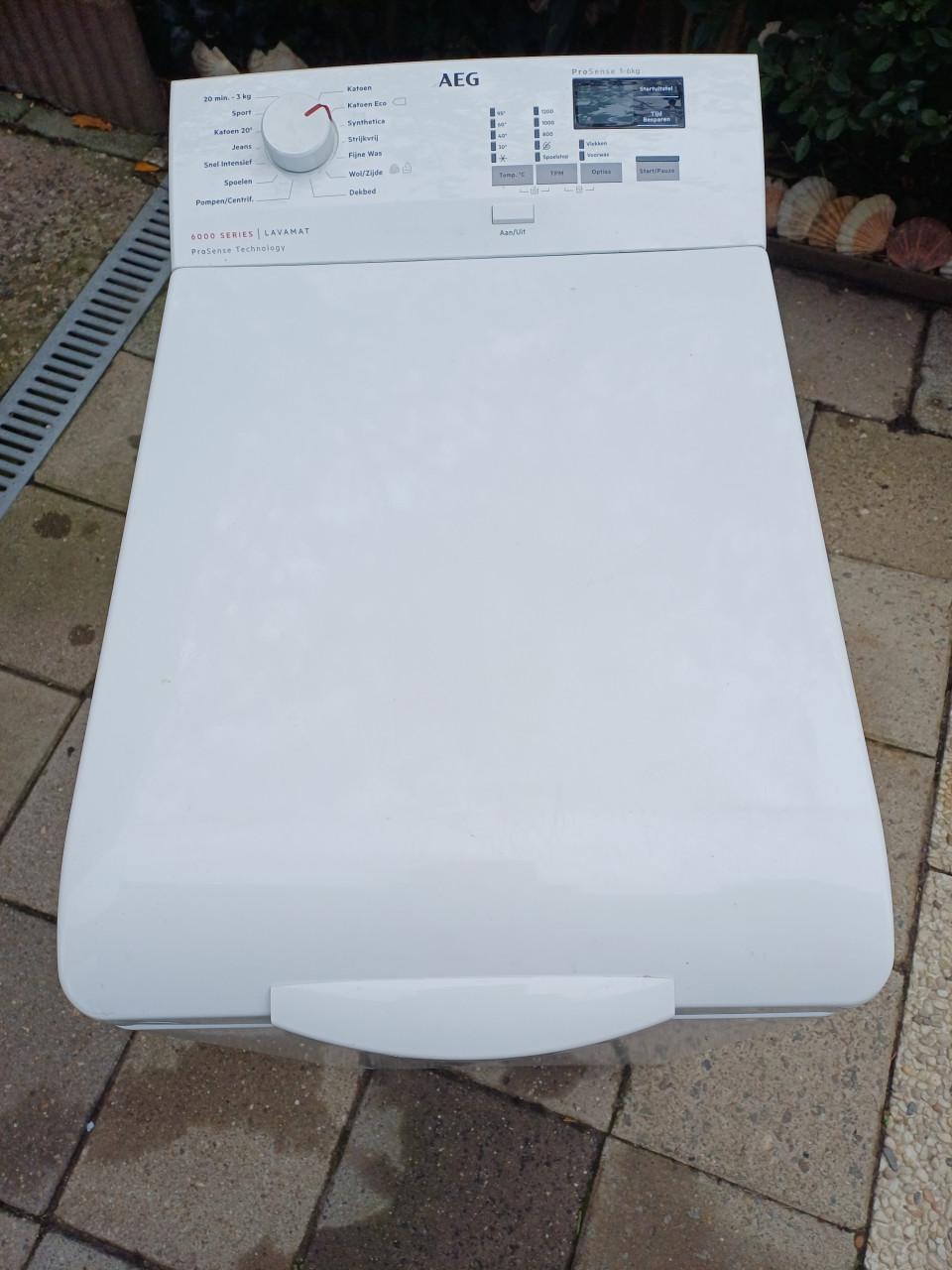 AEG wasmachine , bovenlader. 6000 serie lavamat
