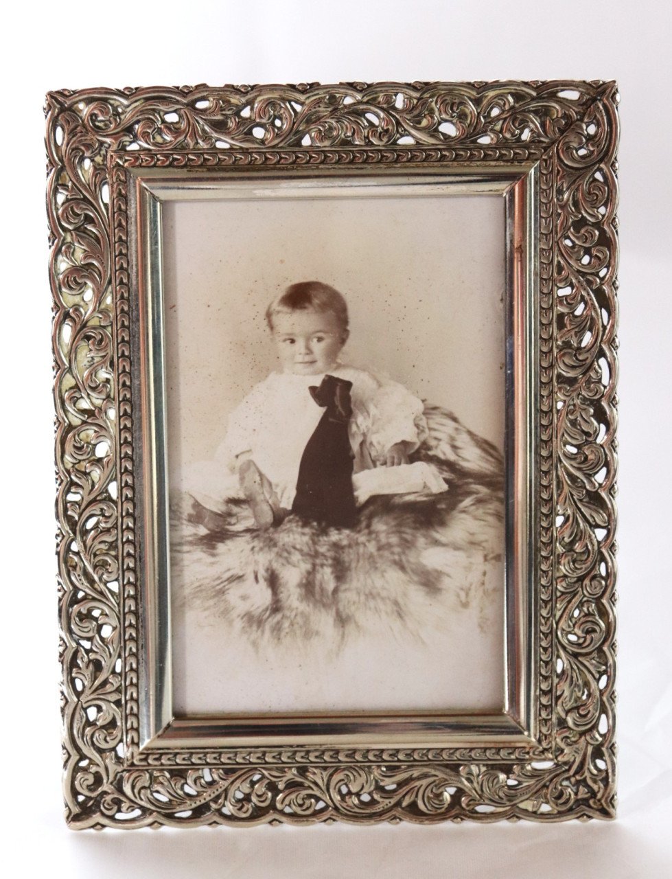 Vintage Fotolijstje  incl. antieke foto