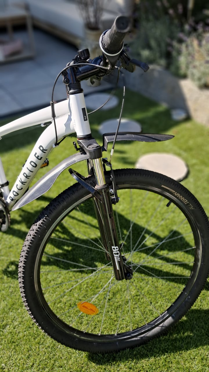 Witte mountainbike - maat S