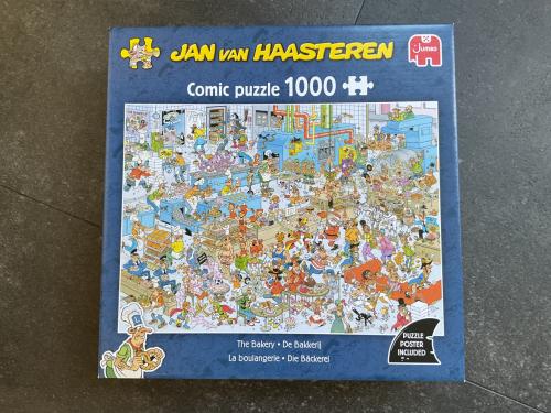 Van Haasteren puzzel, 1000 stukjes
