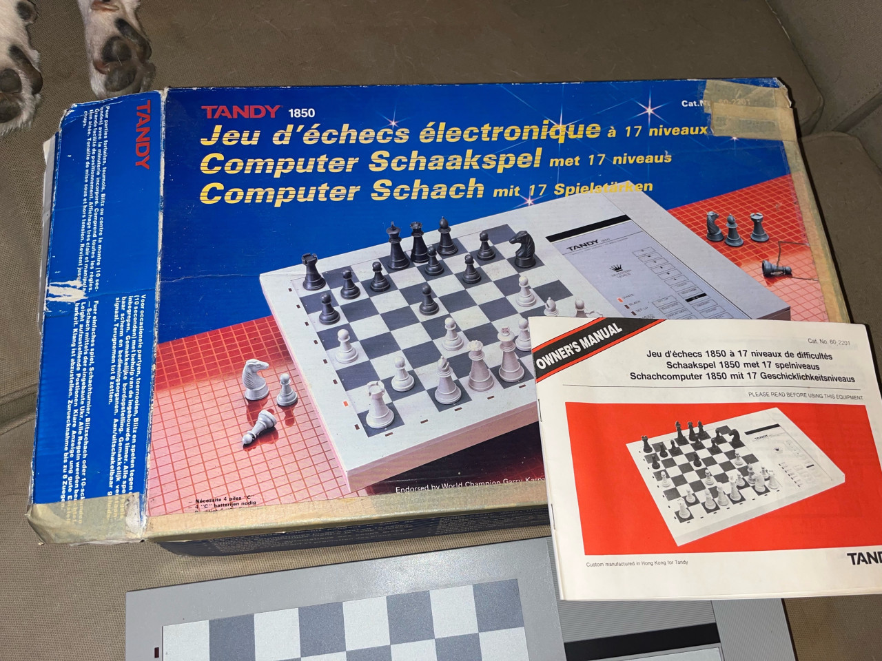 Tandy schaakcomputer vintage