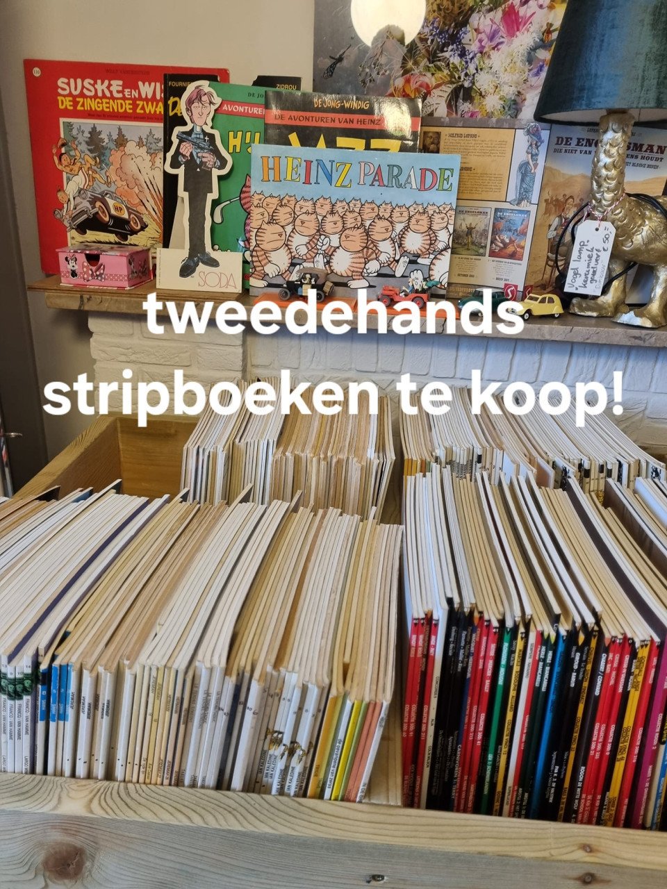 Tweedehands stripboeken