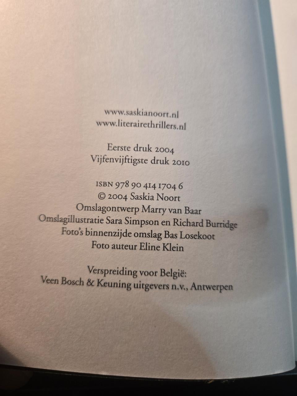 Filmeditie van de literaire thriller "De eetclub" van Saskia Noort,