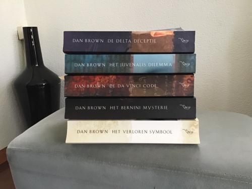 5 Boeken van Dan Brown