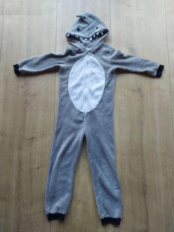 Leuke z.g.a.n. haaien-onesie – maat 110/116