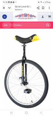 Eenwieler 26 inch gezocht.