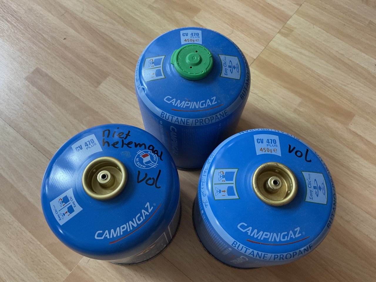 Gasflesjes Campingaz CV 470