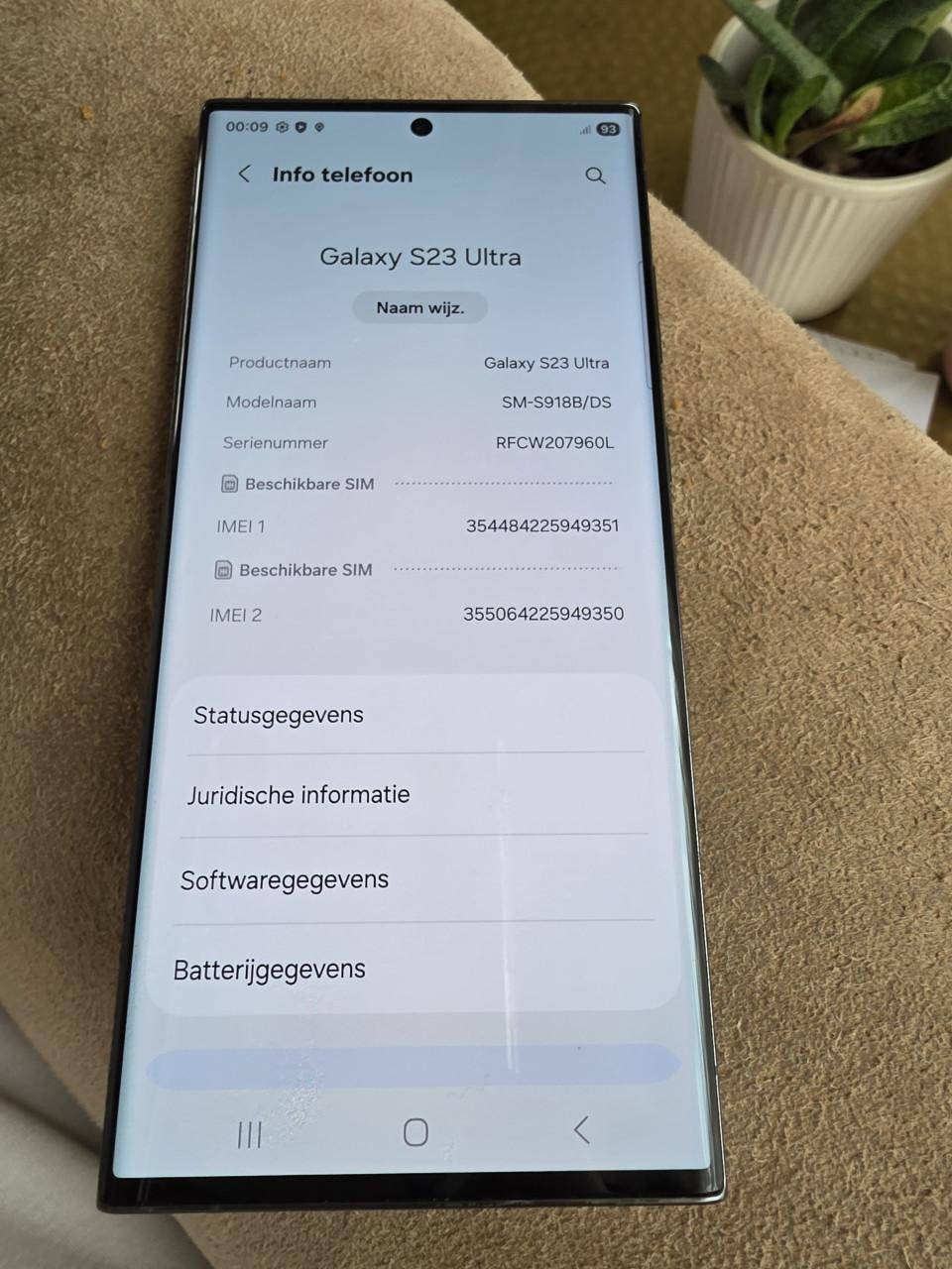 Telefoon Samsung S23 Ultra