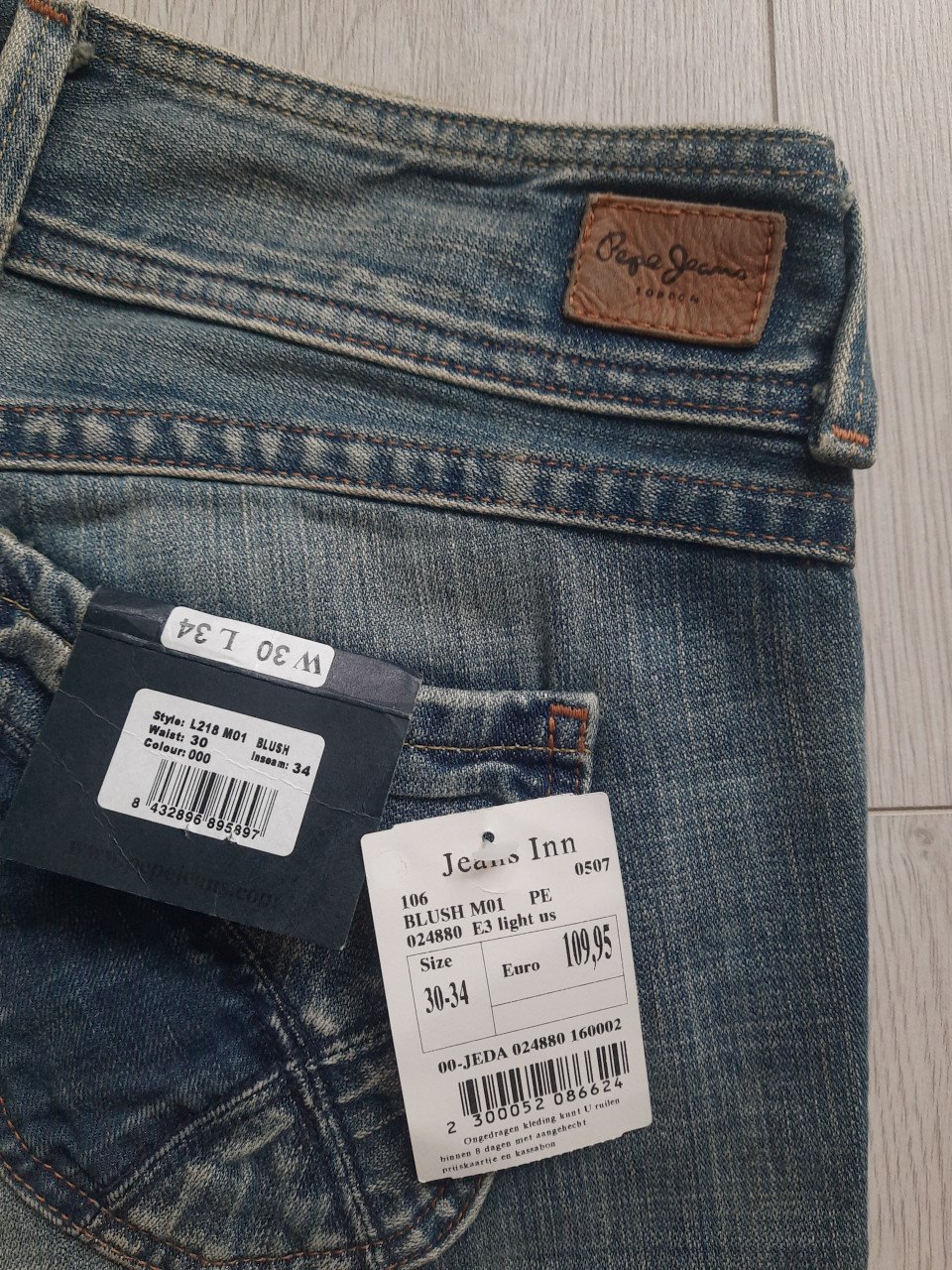 Spijkerbroek PEPE Jeans Splinternieuw met kaartjes er aan € 109.95 nieuw