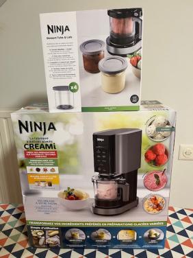 Ijsmachine; Ninja creami 7 + extra diepvriesdoosjes