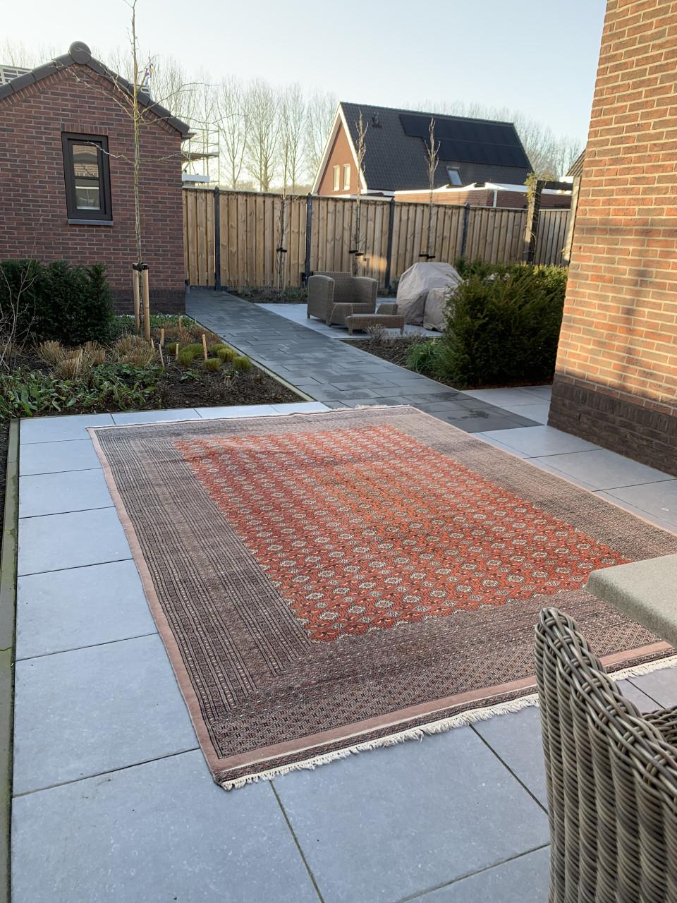 ✨Prachtig Sfeervol Handgeknoopt Vintage Vloerkleed.347 bij 240 cm✨