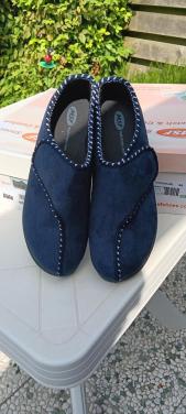 NIEUWE DAMES PANTOFFELS met KLITTENBAND 🦶🏼🦶🏼