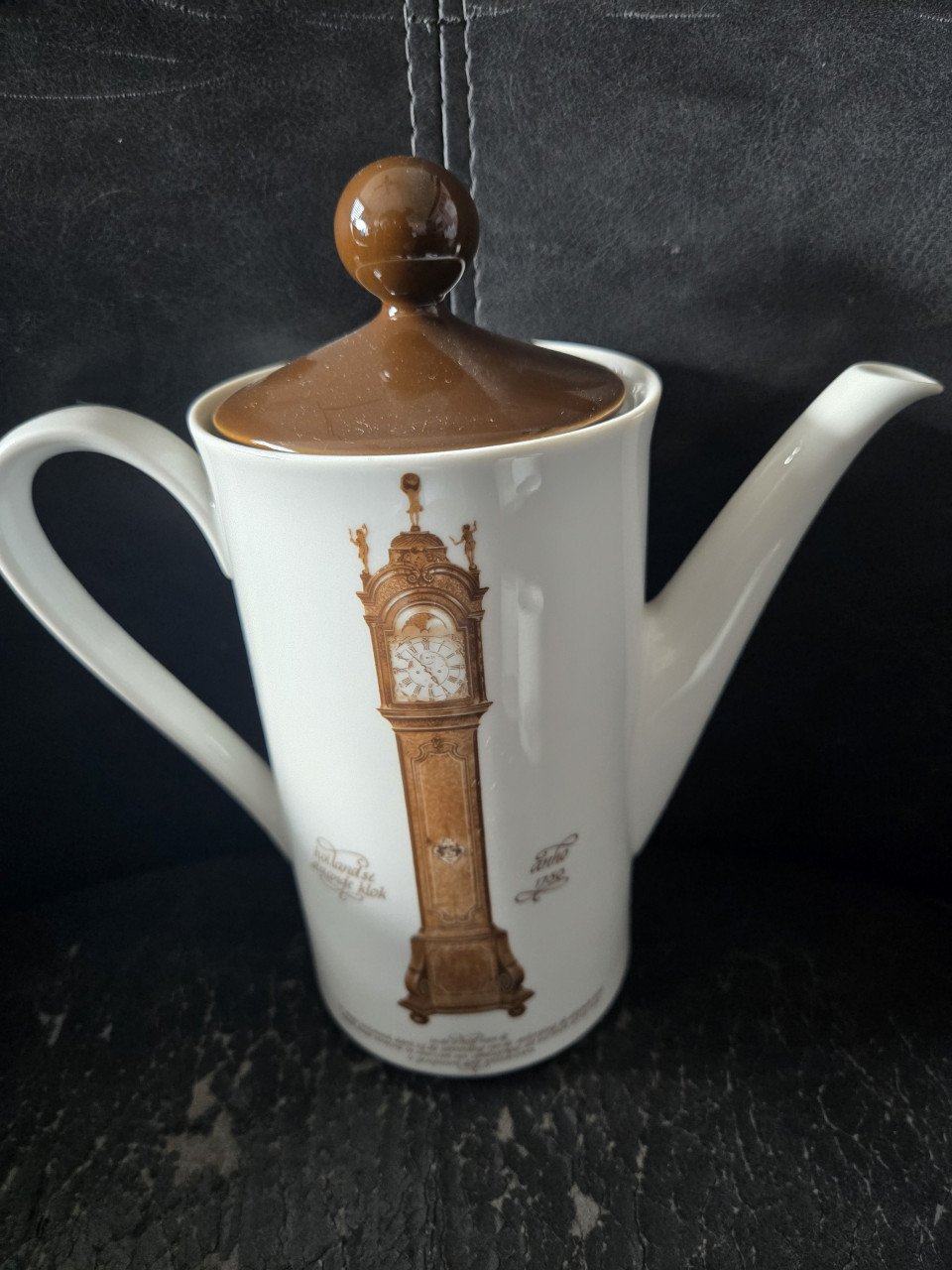 Vintage koffieservies Mitterteich – klokdesign