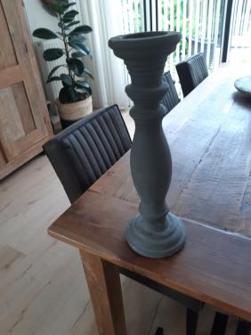 Betonnen kandelaars twee stuks