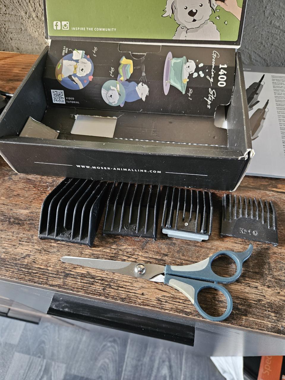 Zgan Moser 1400, honden of katten tondeuse