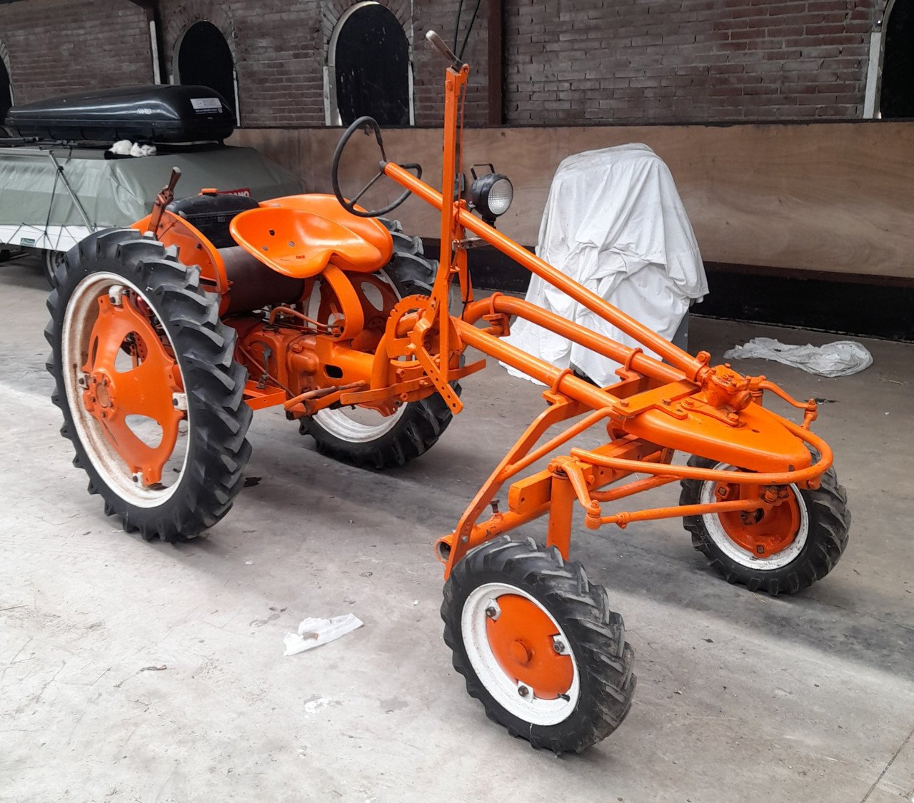 TE KOOP: Zeer unieke Allis-Chalmers 1949 G "SPIN" G20475