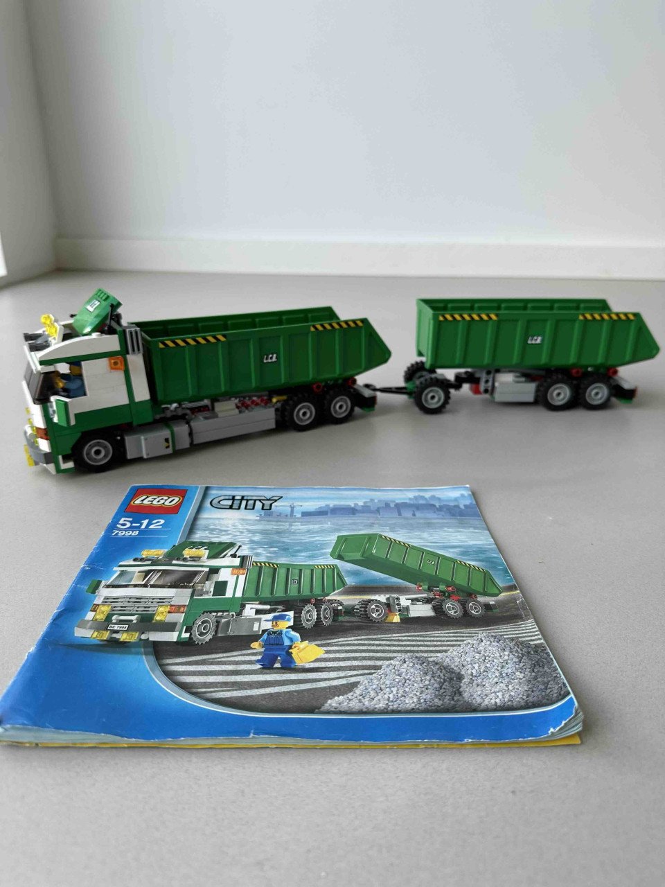 Lego City Vrachtwagen met aanhanger 7998