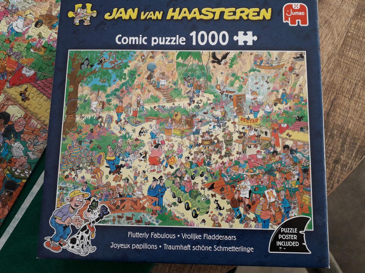 Jan van Haasteren puzzel: VROLIJKE FLADDERAARS
