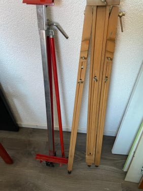 Opklapbare schildersezels