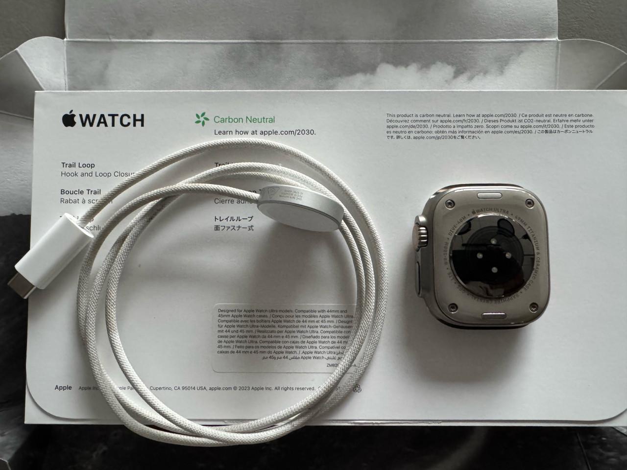 Apple Watch Ultra 2 (batterij 100%)