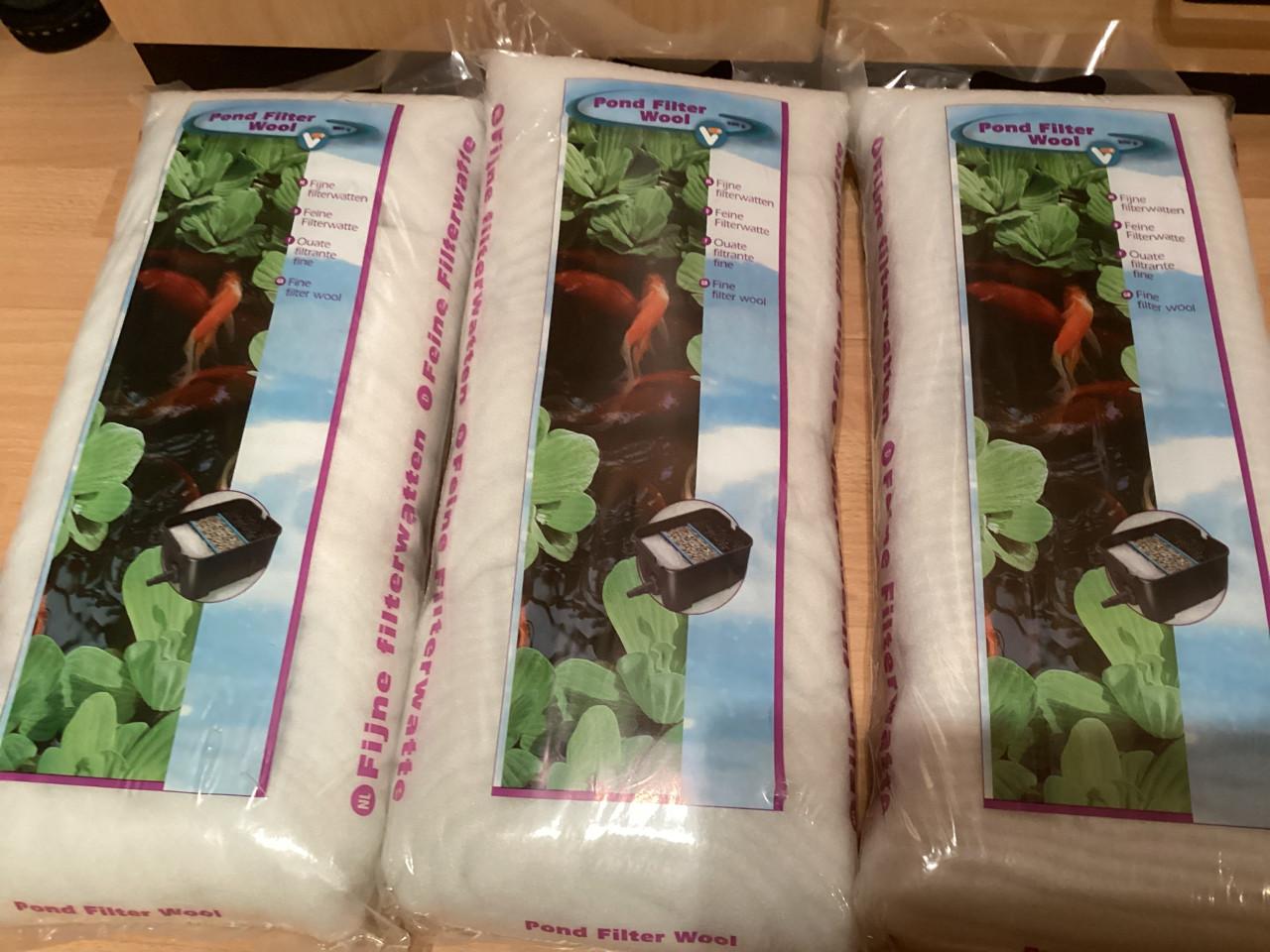 Vijver filter watten