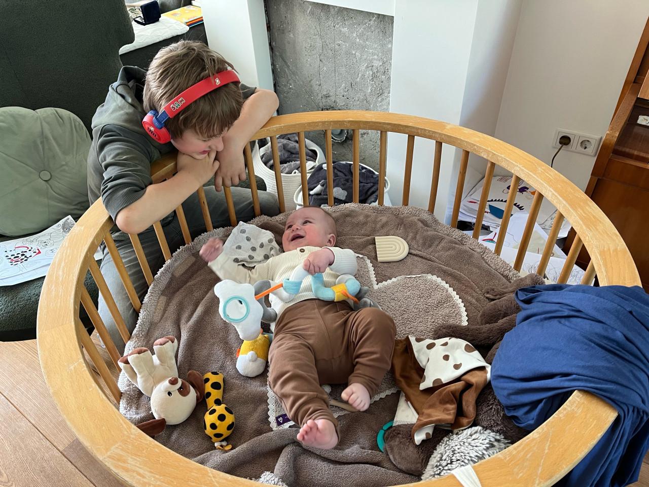 Ronde box met boxkleed