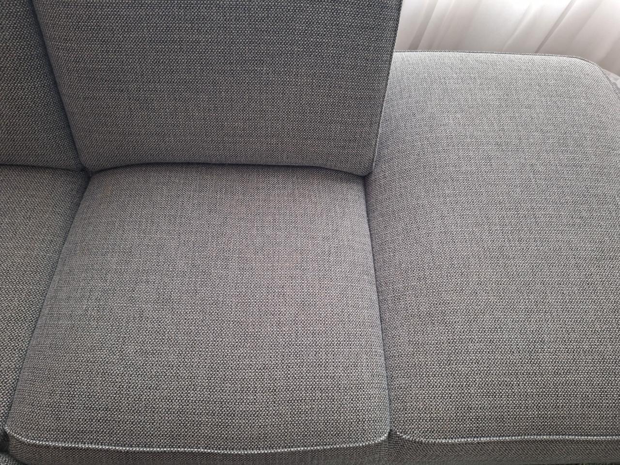 Hoekbank rechts grijs