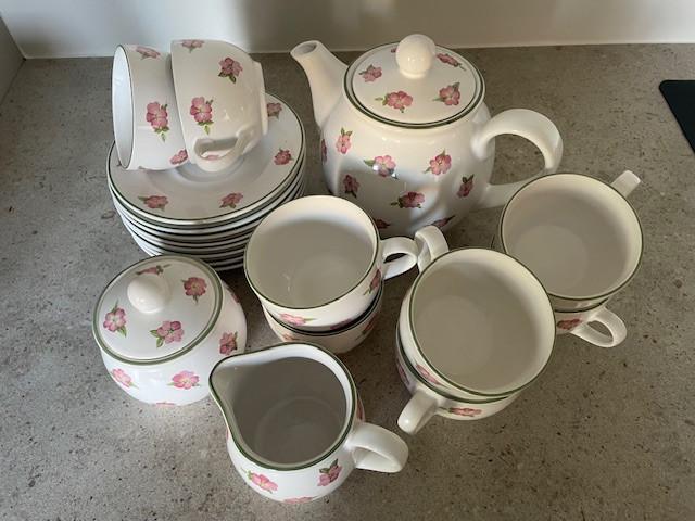 Theeservies Duinroosje